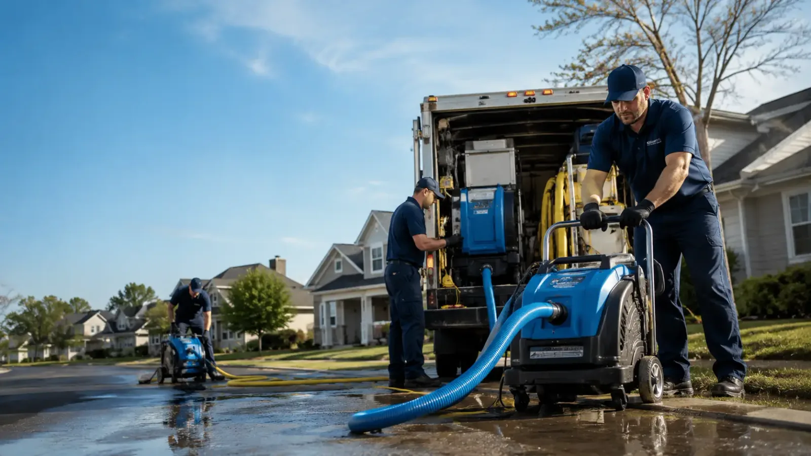 Flood Damage Cleanup in New Manchester, WV